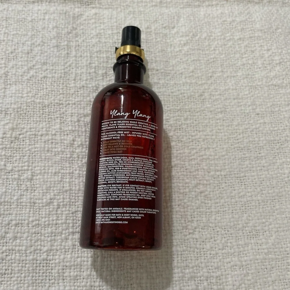 BATH & BODY WORKS AROMATHERAPY YLANG YLANG 5-IN-1‎ ESSENTIAL OIL MIST SPRAY NEW